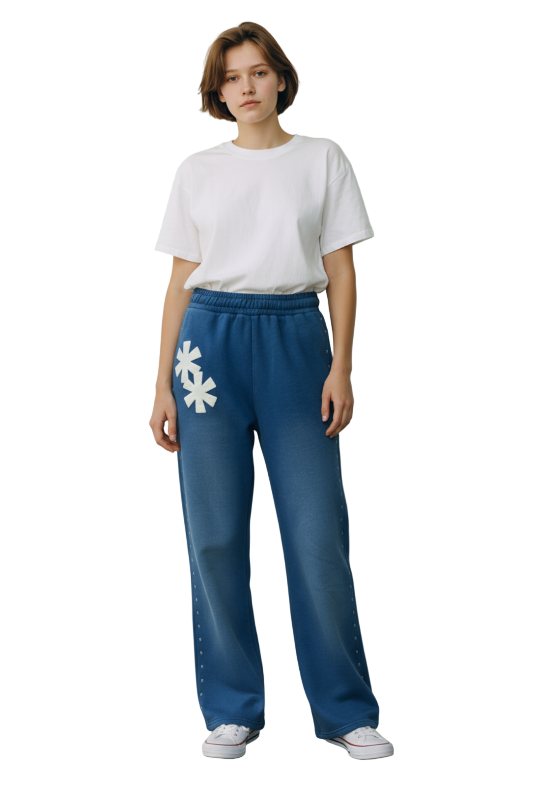 M0LLYW0RLD BLUE SWEATS