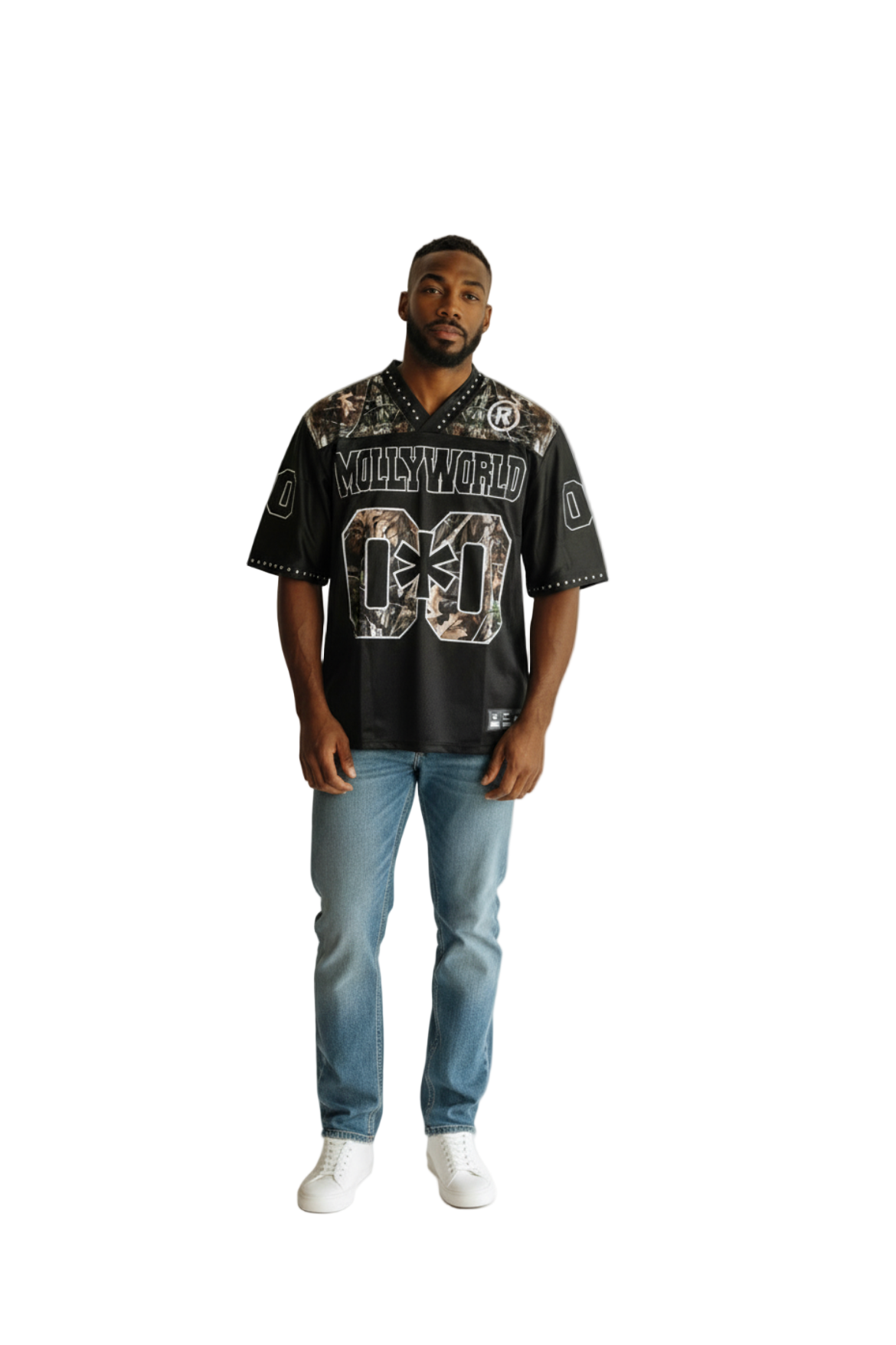 M0LLYW0RLD FOOTBALL JERSEY