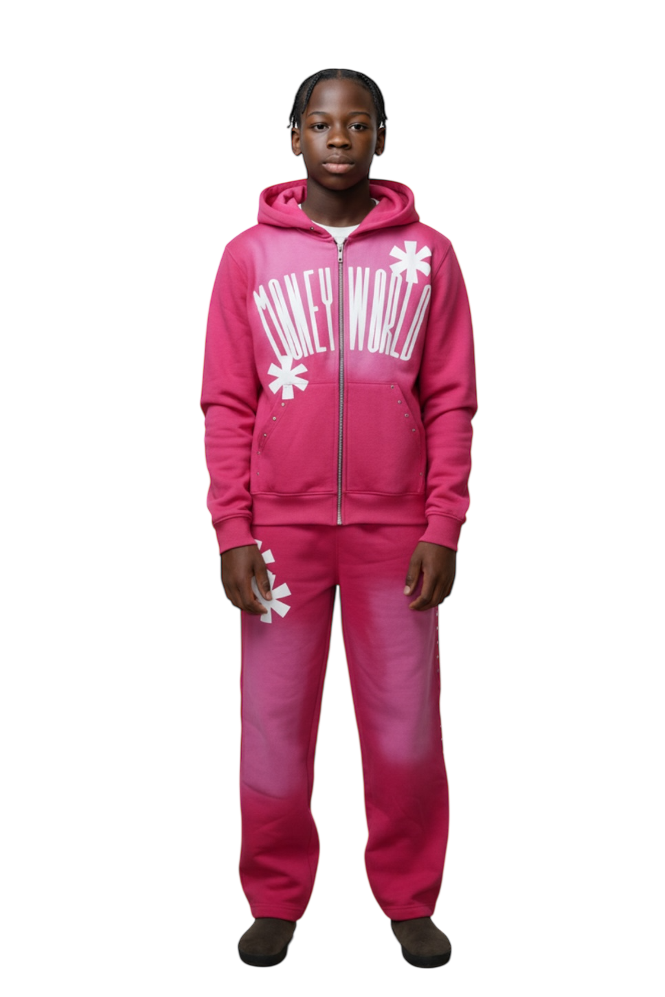 M0LLYW0RLD PINK SWEATSUIT