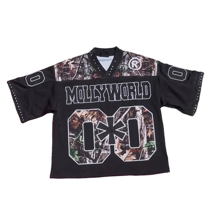 M0LLYW0RLD FOOTBALL JERSEY