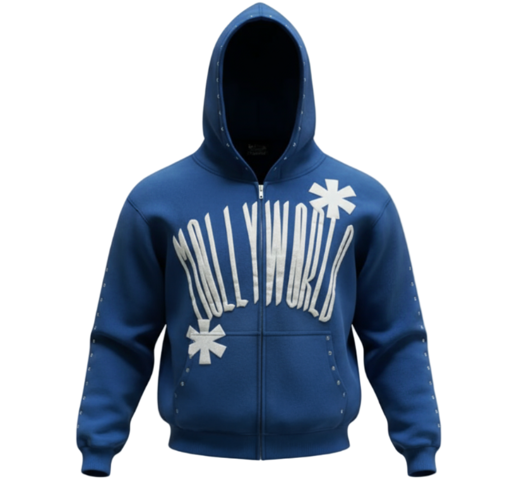 M0LLYW0RLD BLUE SWEATSUIT